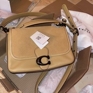 New coach soft tabby shoulder bag a tan like color